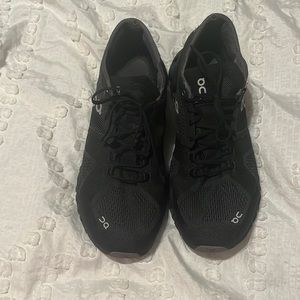 On cloud shoes